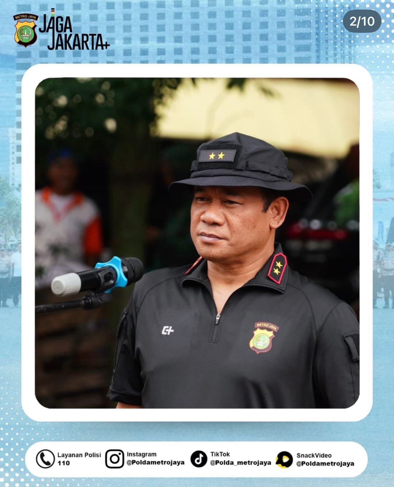 Media Muslim : Kapolda Metro Jaya Irjen Pol Asep Edi Suheri Ajak Warga Jadikan Bersih Lingkungan sebagai Budaya